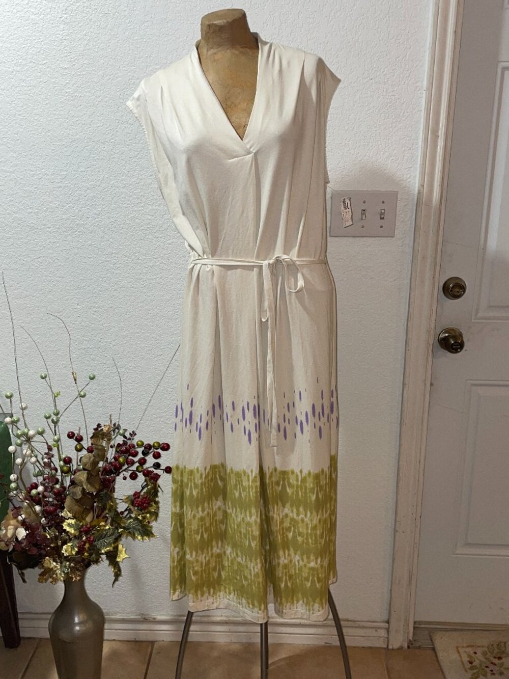 NWT $178 MASAI Long Otelia Tie Dye Dress XS